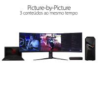 Monitor Gamer Curvo ASUS ROG Swift 49", DFHD, UltraWide, 144Hz, FreeSync Premium, HDR 10, Altura Ajustável, Som Integrado - XG49VQ - 7