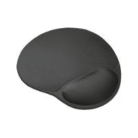 Mousepad Trust Big Foot com Apoio de Pulso (236x205mm), Ergonômico, Antiderrapante, Preto - 16977 - 1
