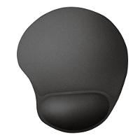 Mousepad Trust Big Foot com Apoio de Pulso (236x205mm), Ergonômico, Antiderrapante, Preto - 16977 - 3