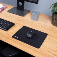 Mousepad Trust Médio (250x210mm), Superfície Otimizada, Antiderrapante, Preto - 24193 - 2