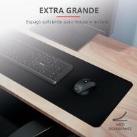 Mousepad Trust XXL (930x300mm), Superfície Otimizada, Antiderrapante, Preto - 24194 - 3