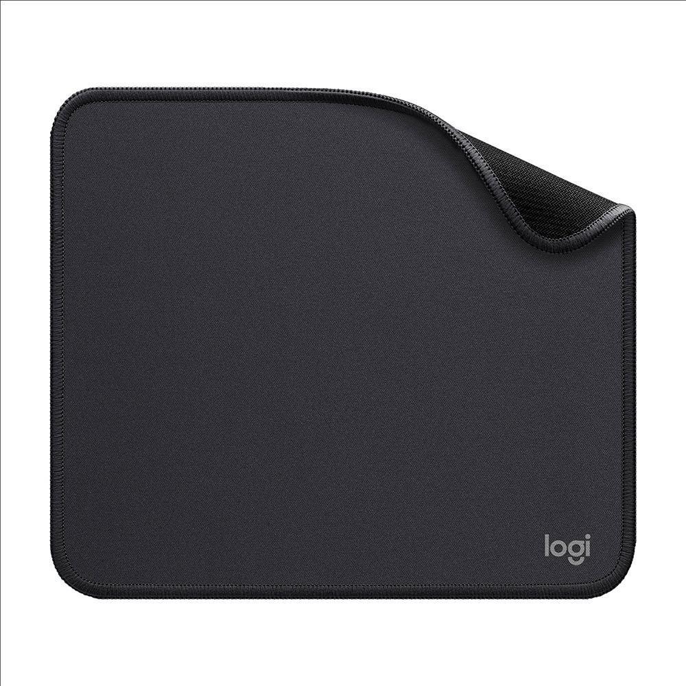 Mousepad Studio Series Logitech Portátil, 230x200mm, Antiderrapante, Resistente a Derramamentos, Grafite - 956-000035 - 1