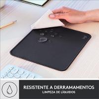 Mousepad Studio Series Logitech Portátil, 230x200mm, Antiderrapante, Resistente a Derramamentos, Grafite - 956-000035 - 7