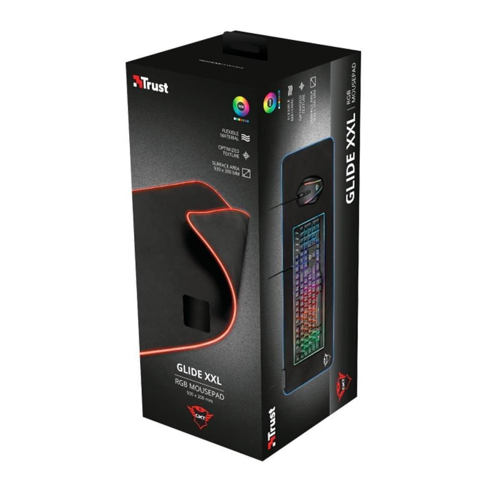 Mousepad Gamer Trust GXT 764 Glide-Flex, RGB, Control, Estendido (930x300mm) - 23395 - 4