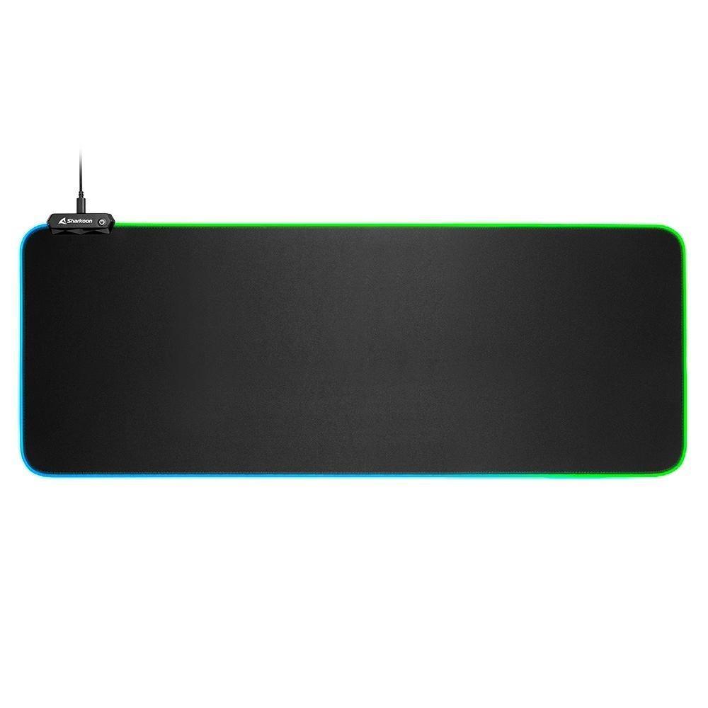 Mousepad Gamer Sharkoon 1337 Gaming Mat V2 800, RGB, Speed, Estendido (800x300mm) - 1