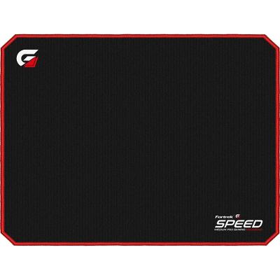 Mousepad Gamer Fortrek Speed MPG101, Médio (320X240mm), Preto/Vermelho - 72692 