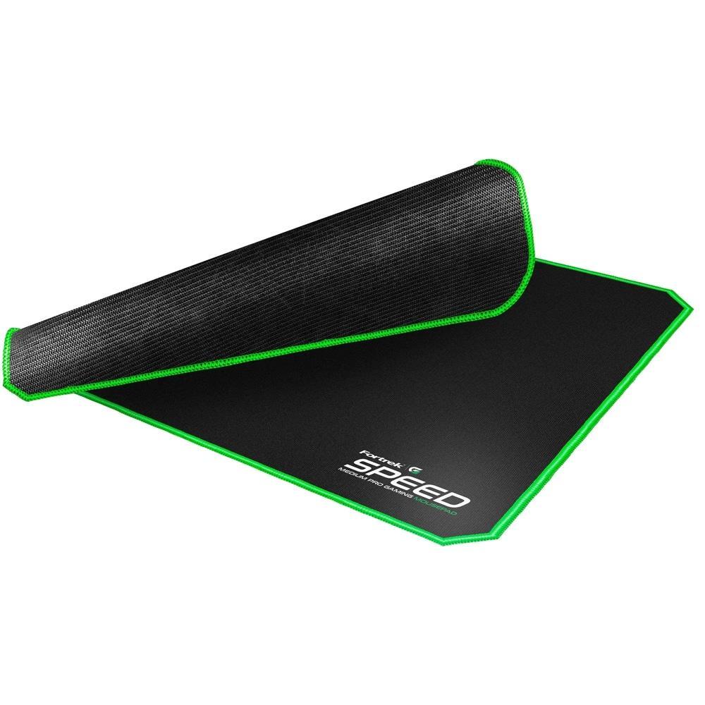Mousepad Gamer Fortrek Speed MPG101, Médio (320X240mm), Preto/Verde - 72691 - 3