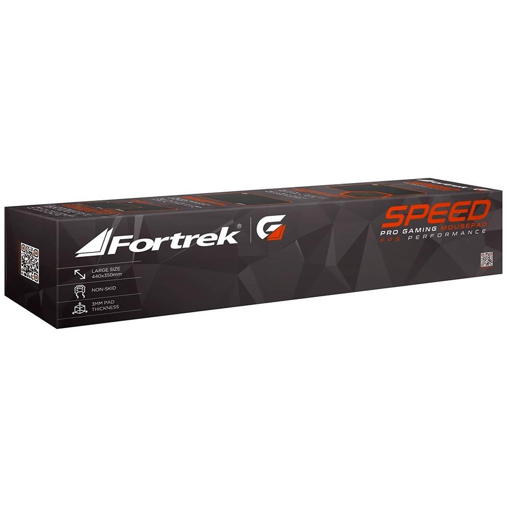 Mousepad Gamer Fortrek MPG102, Grande (440x350mm), Speed, Vermelho - 72696 - 2