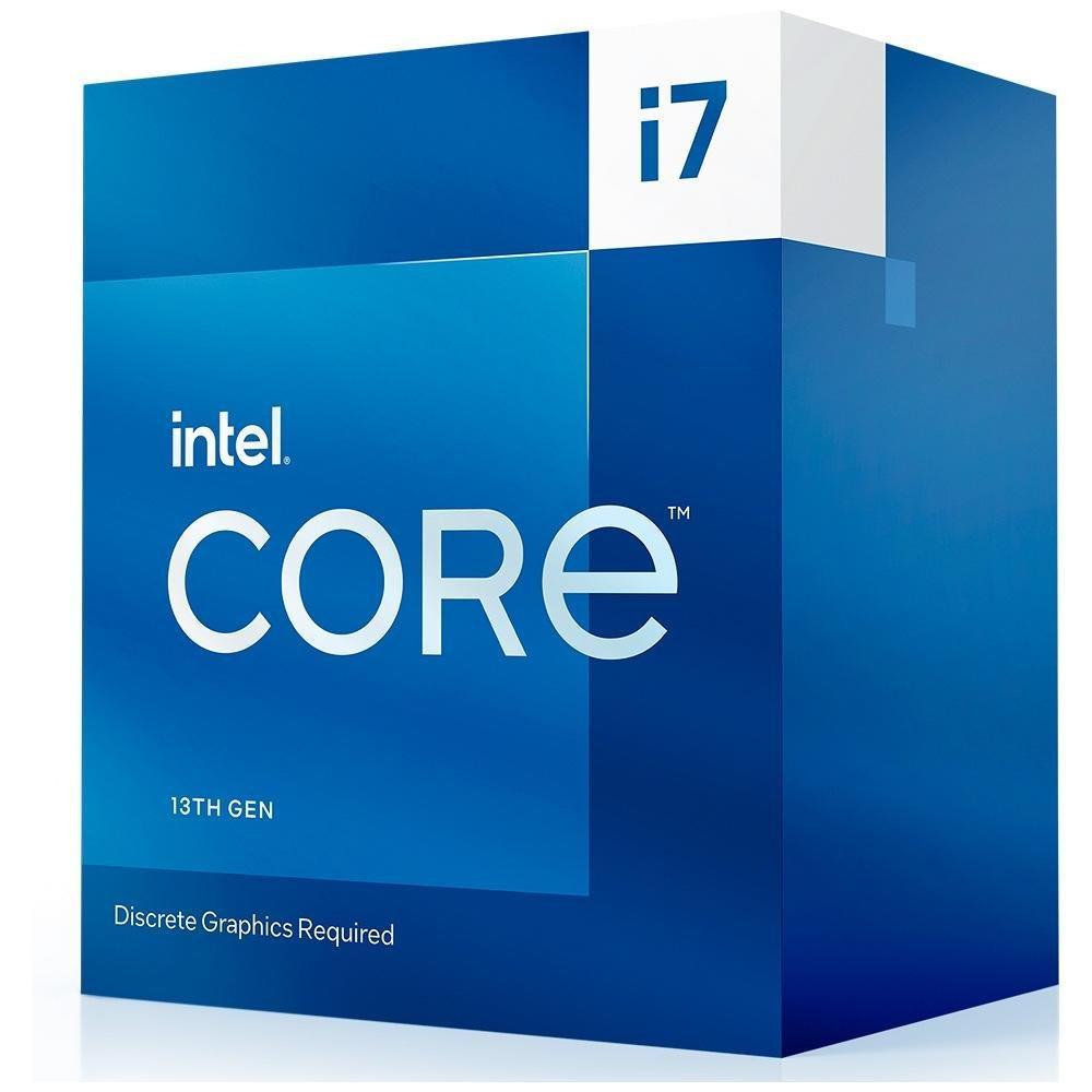 Processador Intel Core i7-13700F, 5.2GHz Max Turbo, Cache 30MB, 16 Núcleos, 24 Threads, LGA 1700 - BX8071513700F - 3