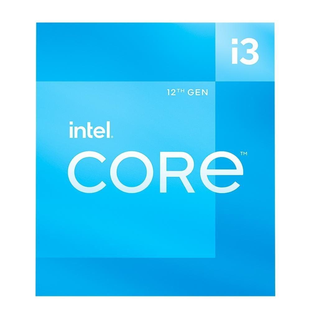 Processador Intel Core i3-12100, Cache 12MB, 3.3GHz (4.3GHz Max Turbo), LGA 1700, Vídeo Integrado, com Cooler - BX8071512100 - 3