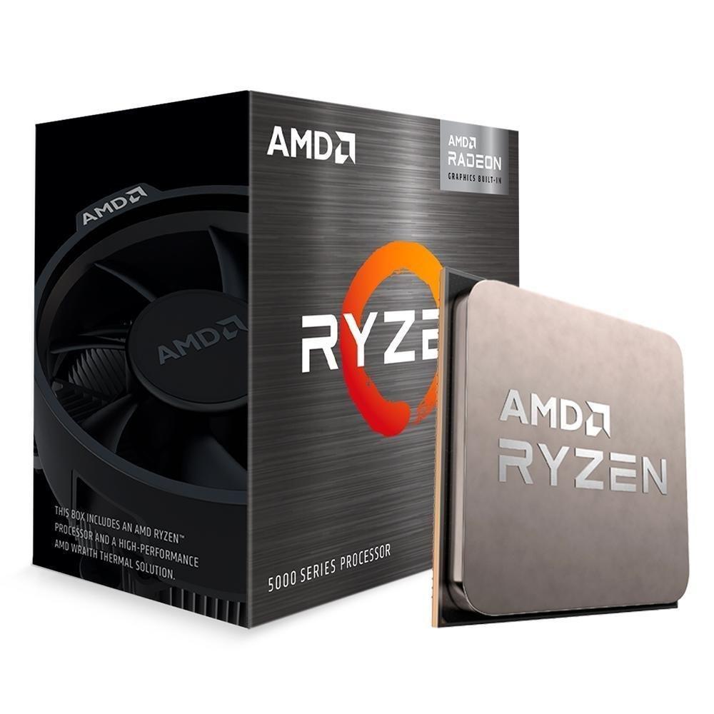 Processador AMD Ryzen 5 4500, 3.6GHz (4.1GHz Max Turbo) Cache 11MB, AM4, Sem Vídeo - 100-100000644BOX - 1