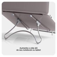 Suporte Octoo UpTable para Notebook, Ice Silver - UP-SI - 3