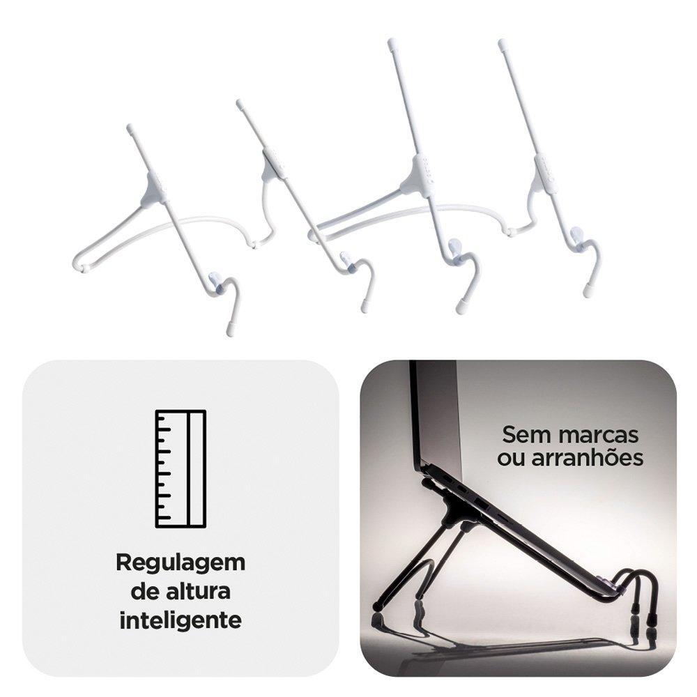 Suporte Octoo UpTable p/ Notebook Branco 08162 - 4