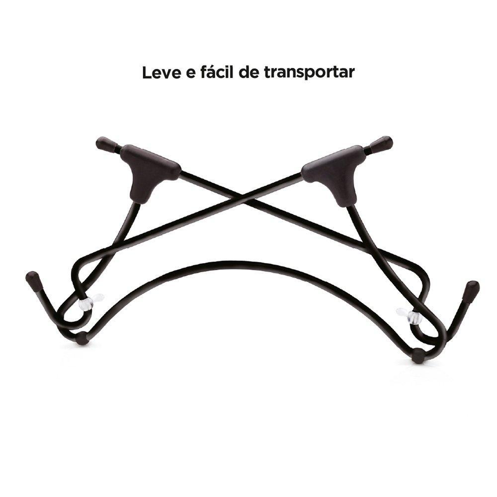 Suporte Octoo UpTable p/ Notebook  Preto Fosco - 2