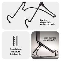 Suporte Octoo UpTable p/ Notebook  Preto Fosco - 5