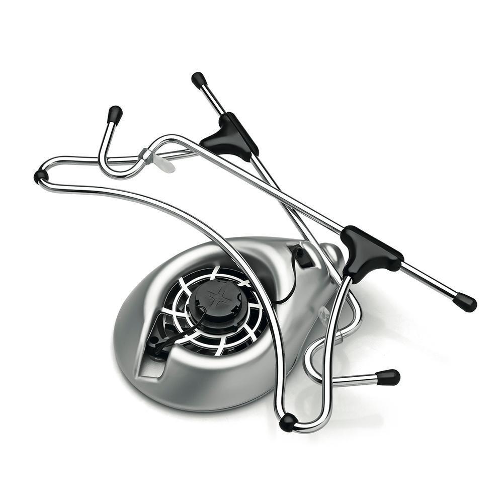 Suporte Ergonômico Octoo Uptable para Notebook com Cooler - Cromado/Cinza  UPC-01 - 2