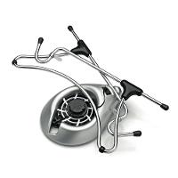 Suporte Ergonômico Octoo Uptable para Notebook com Cooler - Cromado/Cinza  UPC-01 - 2