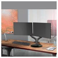 Suporte de Mesa Articulado para 2 Monitores de 17" a 35", ELG, Ajuste de altura com Pistão a Gás - F160N - 5