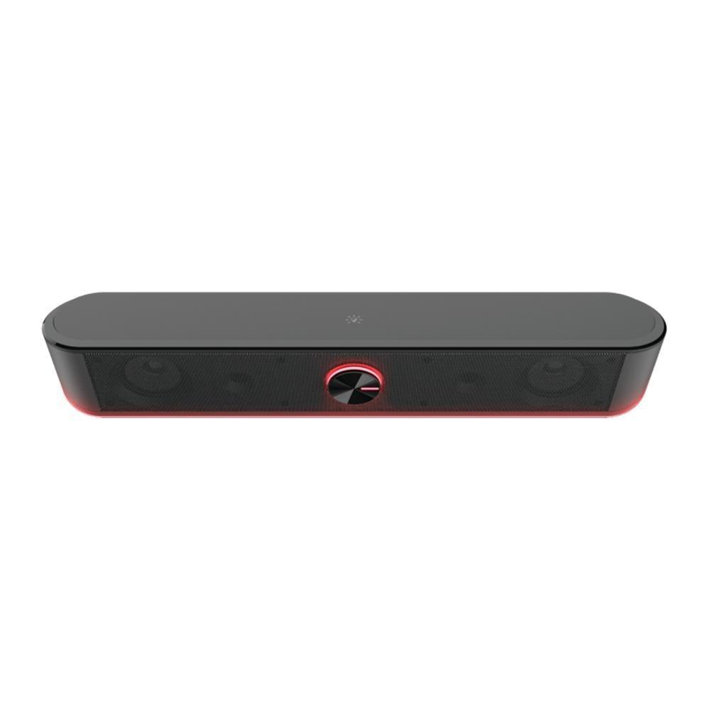 Soundbar Gamer GXTrust 619 Thorne, LED RGB, 2 Canais Stereo, 12W, 3.5mm, USB, Preto - 24007 - 4