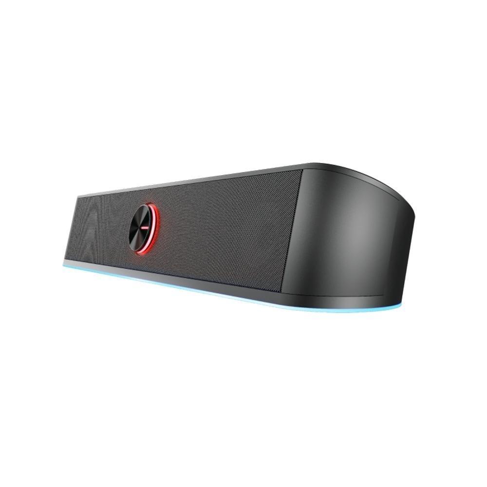 Soundbar Gamer GXTrust 619 Thorne, LED RGB, 2 Canais Stereo, 12W, 3.5mm, USB, Preto - 24007 - 5