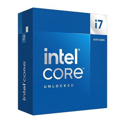 Processador Intel Core i7-14700K, 14ª Geração, 5.6 GHz Max Turbo, Cache 33MB, 20 Núcleos, 28 Threads, LGA1700 - BX8071514700K