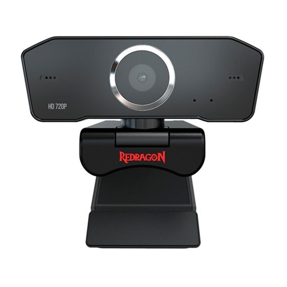 Webcam Redragon Streaming Fobos, HD 720p, 2 Microfones, Redução de Ruídos - GW600-1 - 1