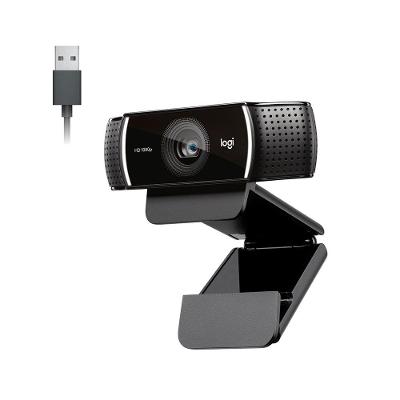 Webcam Full HD Logitech C922 Pro Stream com Microfone Embutido, 1080p e Tripé Incluso, Compatível Logitech Capture - 960-001087
