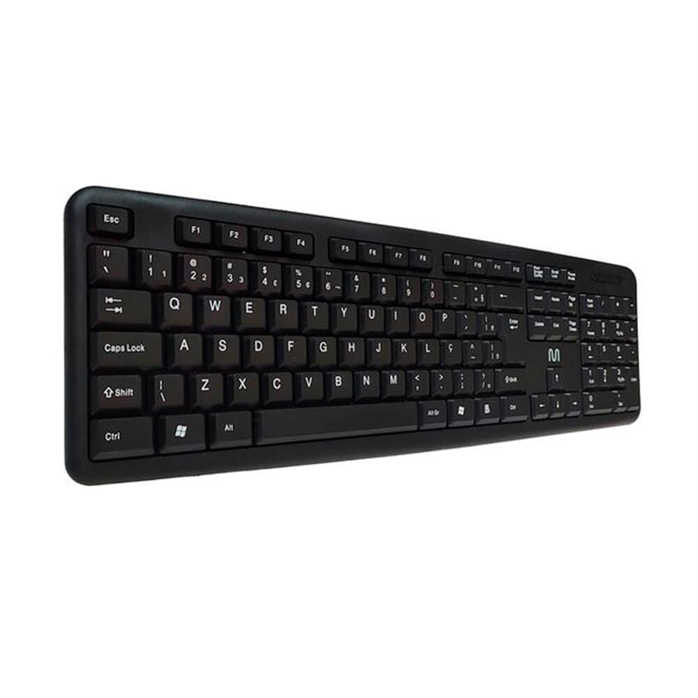 Teclado Slim Multi, USB, ABNT2, Resistente Água, Preto - TC065 - 2