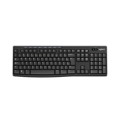 Teclado sem fio Logitech K270 com Teclas de Mídia, Conexão USB, Pilhas Inclusas - 920-004427