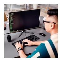 Teclado Multi Slim, USB, ABNT2, Teclas Silenciosas, Preto - TC213 - 2