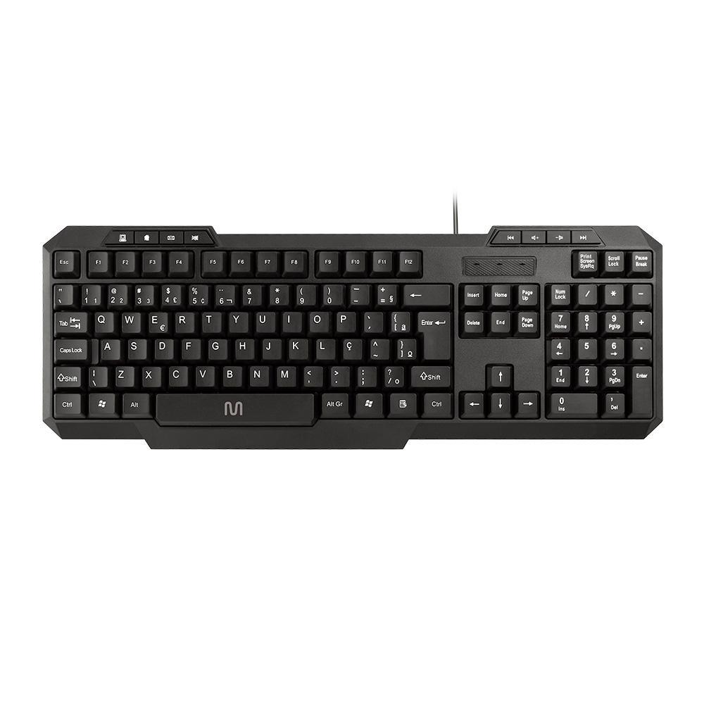 Teclado Multi Multimídia USB Preto - TC206 - 3