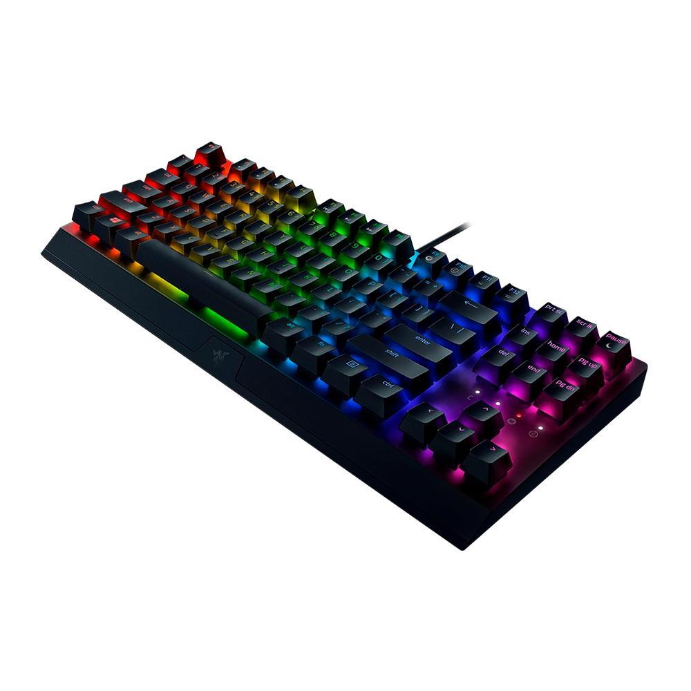 Teclado Mecânico Gamer Razer BlackWidow V3 Tenkeyless, Chroma Razer RGB, Switch Yellow, US, Preto - RZ03-03491800-R3M1 - 4