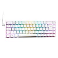 Teclado Mecânico Gamer Husky HailStorm, 65%, RGB, Switch Gateron Red, ABNT2, Branco - HTG002BRVR - 1