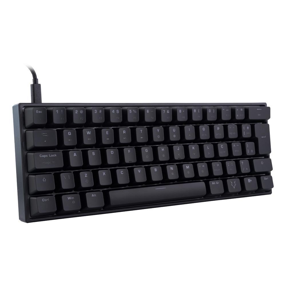 Teclado Mecânico Gamer Husky Blizzard, 60%, RGB, Switch Gateron Brown, ABNT2, Preto - HTG001PTMA - 4