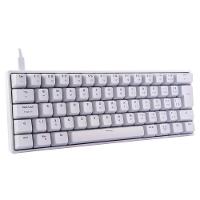 Teclado Mecânico Gamer Husky Blizzard, 60%, RGB, Switch Gateron Brown, ABNT2, Branco - HTG001BRMA - 3