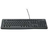 Teclado com fio USB Logitech K120 Resistente à Respingos e Layout ABNT2 -920-004423 - 1
