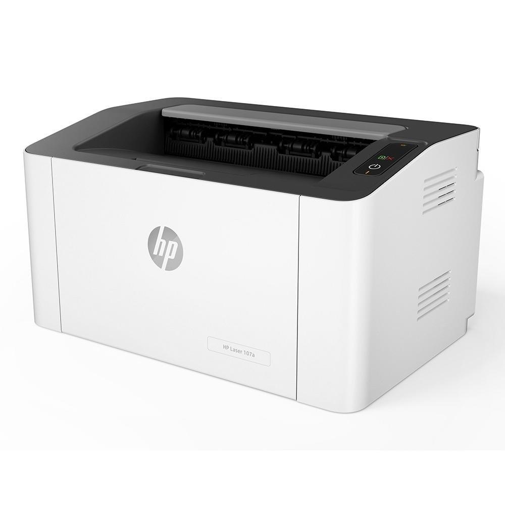 Impressora HP LaserJet 107a, Laser, Mono, 110V, Branco - 4ZB77A - 6
