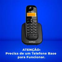 Ramal Adicional para Telefone Intelbras TS 3111, Sem Fio e com Identificador de Chamadas, Preto - 2