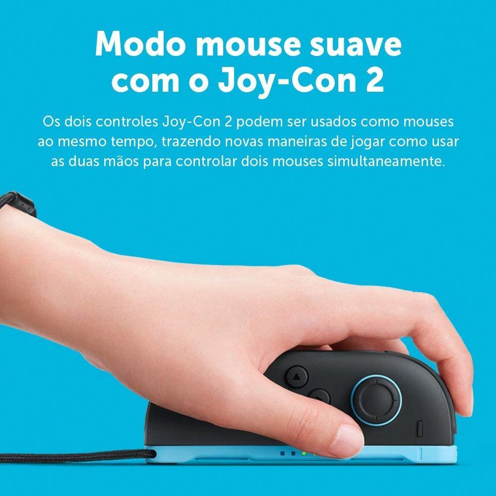 Console Nintendo Switch 2, 256GB, Preto, Azul e Vermelho - 5