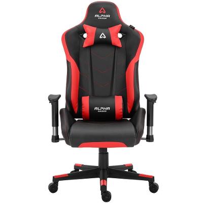 Cadeira Gamer Alpha Gamer Zeta, Até 120 Kg, Preto e Vermelho - AGZETA-BK-R