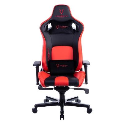 Cadeira Gamer Husky Gaming Hailstorm 900, Preto e Vermelho, Com Almofadas, Reclinável com Sistema Frog, Descanso de Braço 3D - HGMA085