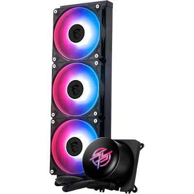 Water Cooler MSI MPG CORELIQUID P13 , ARGB, 360mm, Intel e AMD, Preto - CLP13360