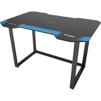 Mesa Gamer Fortrek, Preto e Azul, Base em Metal, Tampo de MDF Revestido e Suporta Peso Máximo de 150 Kg - HMG01 - 1