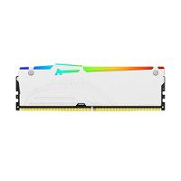 Memória RAM Kingston Fury Beast, RGB, 64GB (2x32GB), 6000MHz, DDR5, CL36, Branco - KF560C36BWEAK2-64 - 2