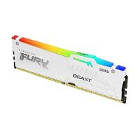 Memória RAM Kingston Fury Beast, RGB, 64GB (2x32GB), 6000MHz, DDR5, CL36, Branco - KF560C36BWEAK2-64