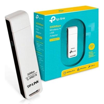 Adaptador Wireless TP-Link TL-WN821N USB 300M