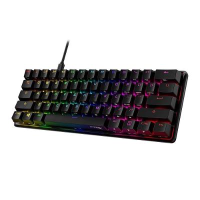 Teclado Mecânico Gamer HyperX Alloy Origins 60% RGB USB HyperX Red Switch Anti-Ghosting 4P5N4AA#ABA