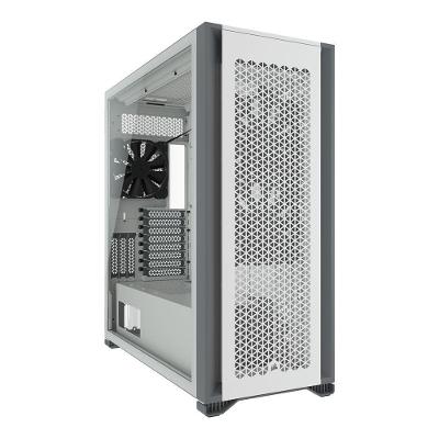 Gabinete Gamer Corsair 7000D Airflow, Full Tower, Lateral em Vidro Temperado, 3x FANs, Branco - CC-9011219-WW