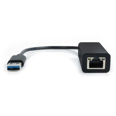 Adaptador USB 3.0 para RJ45 Plus Cable, 20 Centímetros - ADP-USBLAN1000BK