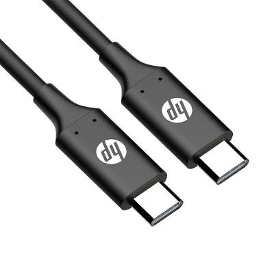 Cabo HP USB-C para USB-C, 1 Metro, Preto, DHC-TC107 - 9YF08AA